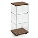 single door tempered glass cabinet